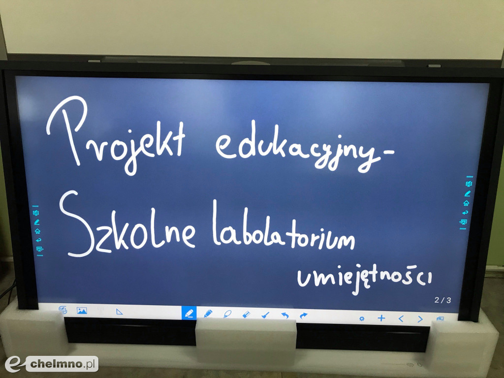 Nowy sprzęt zakupiony ze środków funduszy europejskich