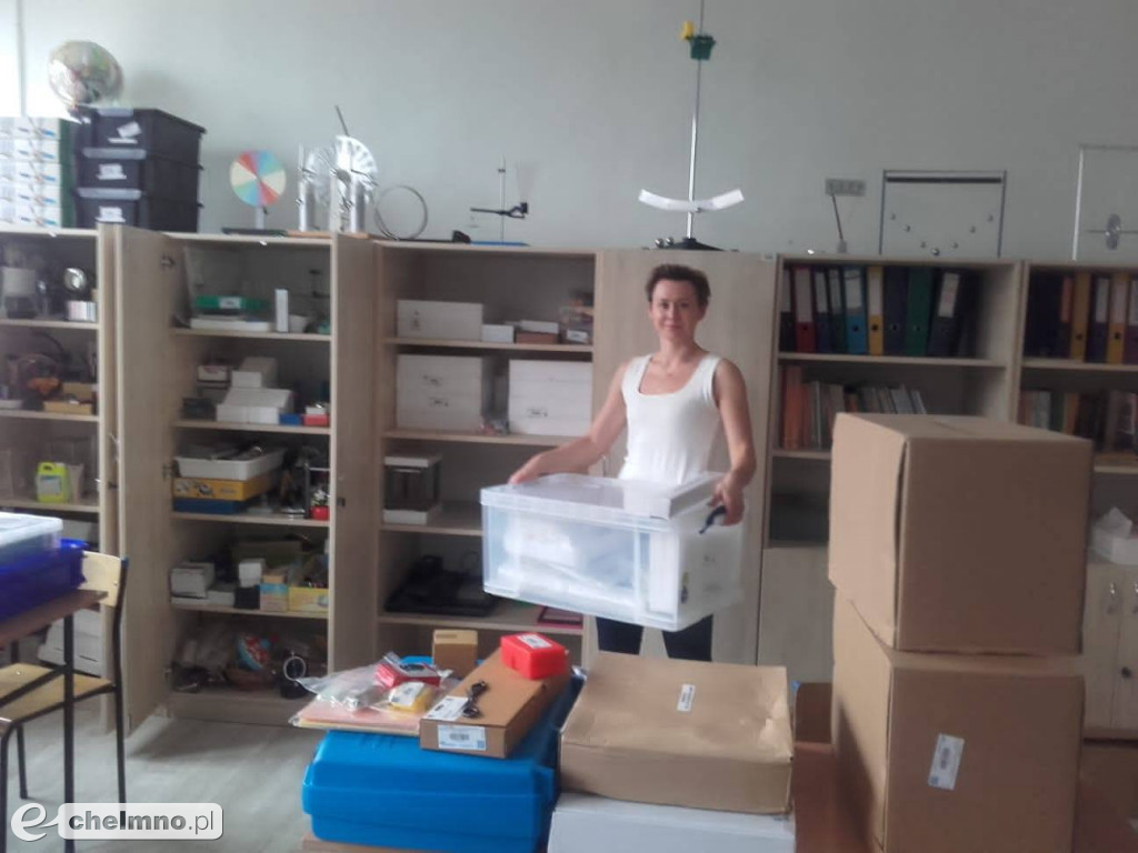 Nowy sprzęt zakupiony ze środków funduszy europejskich