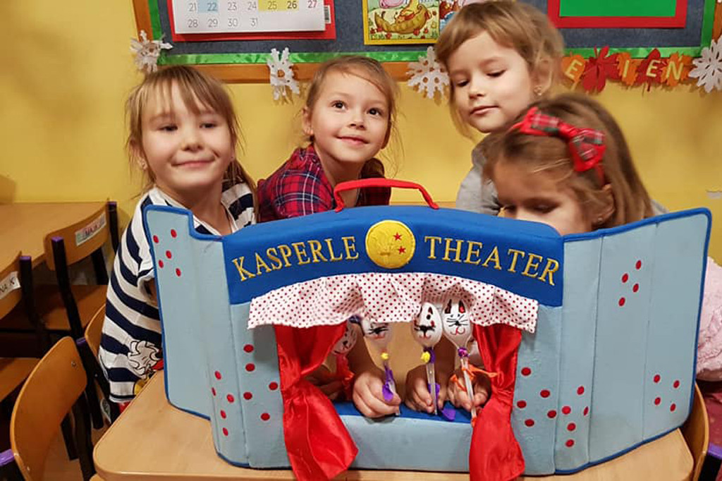 Teatralne popisy przedszkolaków z Brzdąca