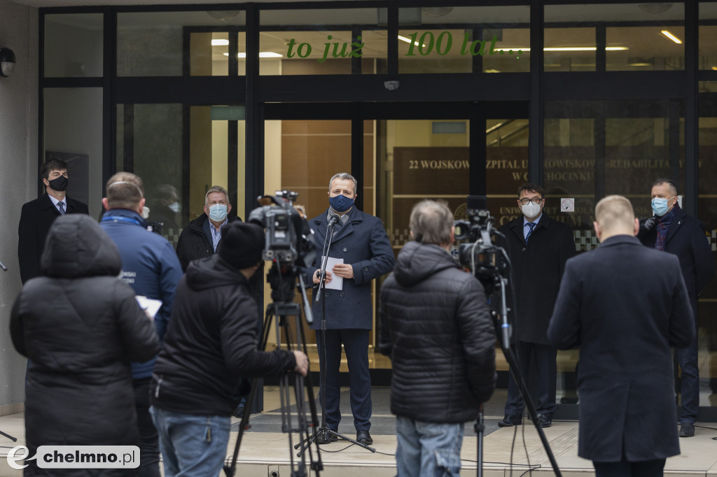 Szpital tymczasowy w Ciechocinku