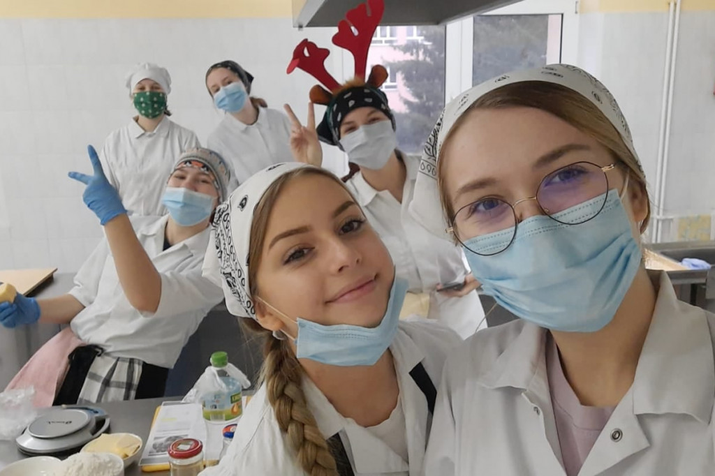 W pracowniach gastronomicznych w Grubnie dzieje się