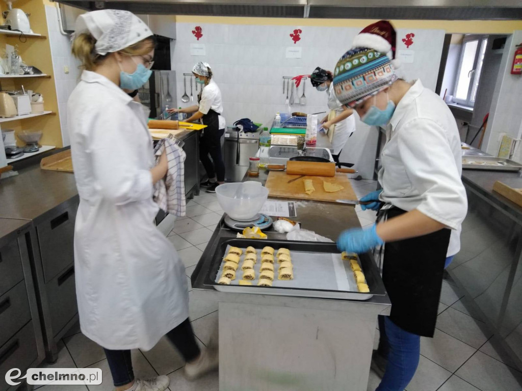 W pracowniach gastronomicznych w Grubnie dzieje się