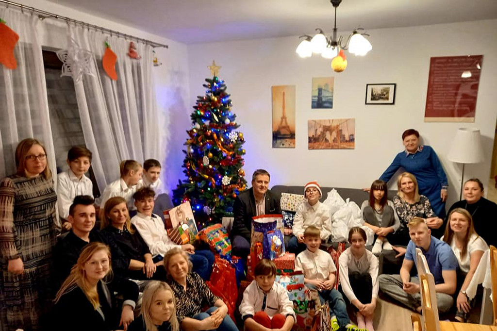 Urocza Wigilia dla podopiecznych