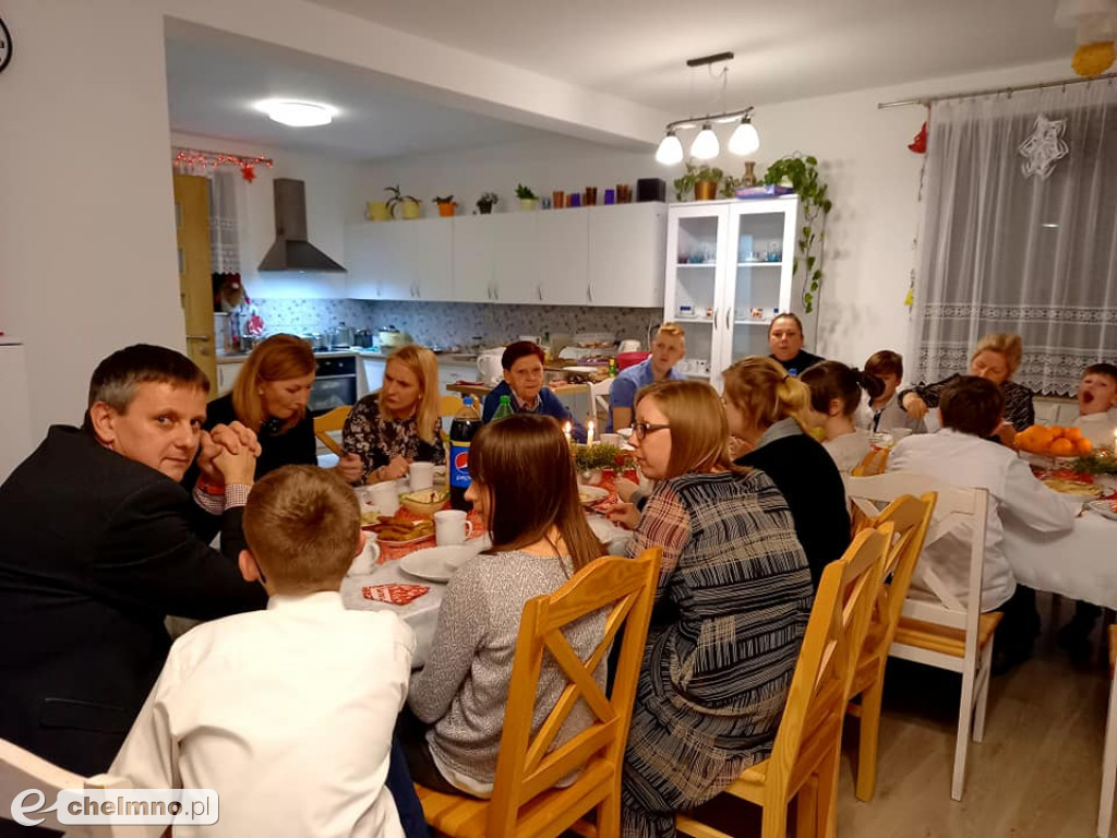 Urocza Wigilia dla podopiecznych