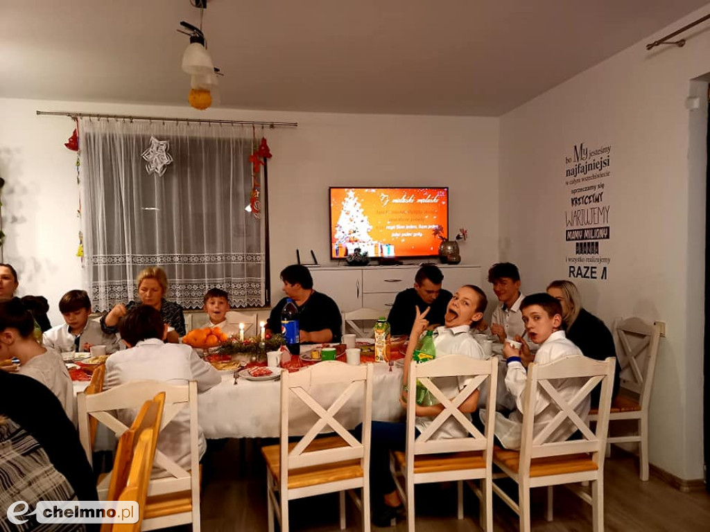 Urocza Wigilia dla podopiecznych