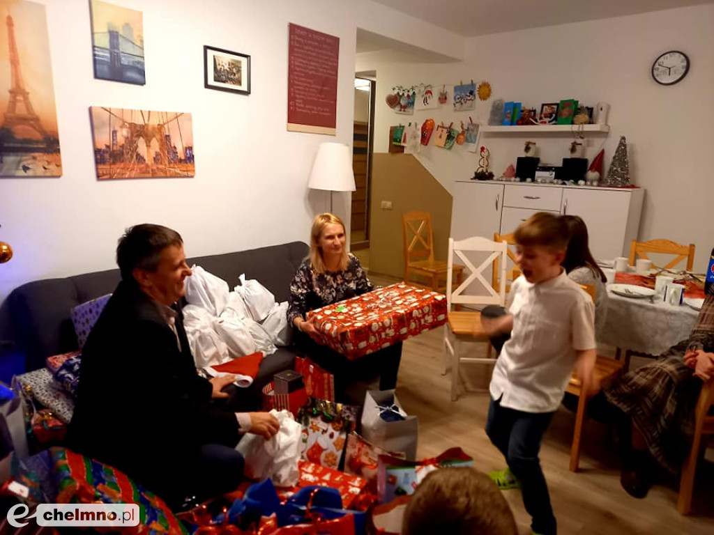 Urocza Wigilia dla podopiecznych