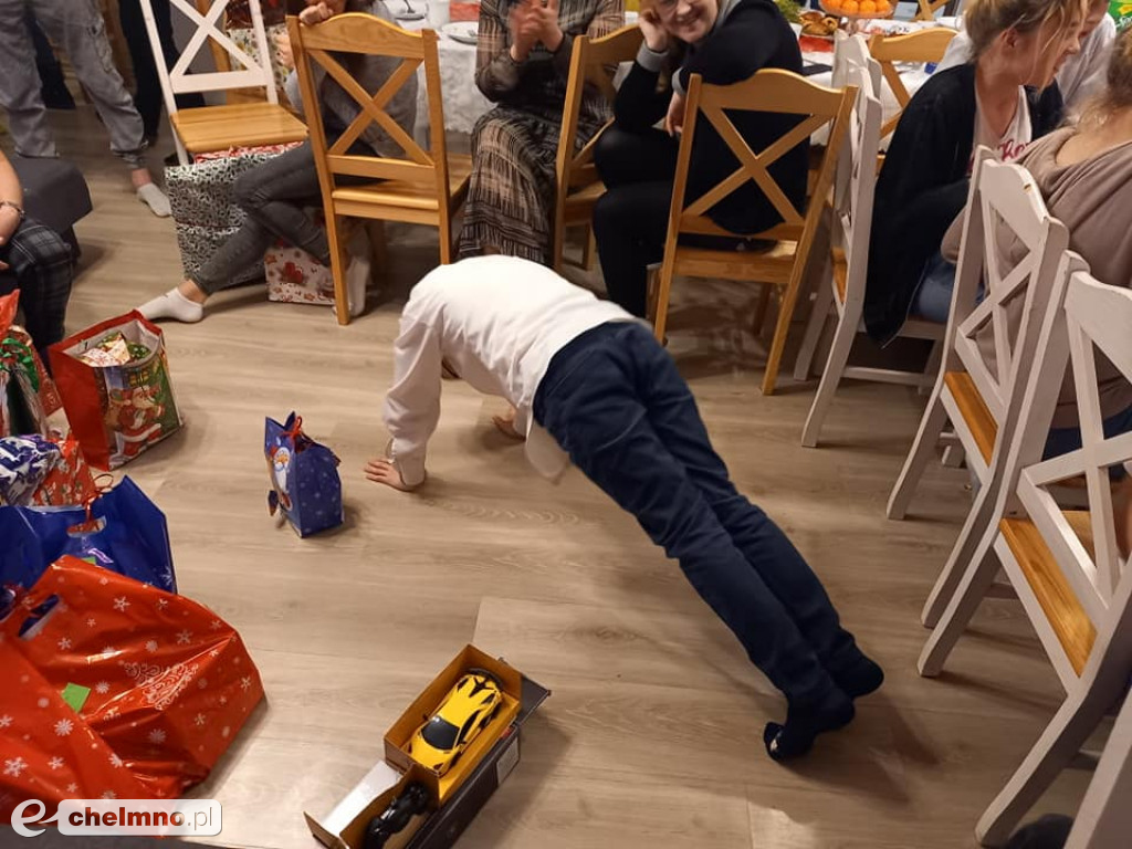 Urocza Wigilia dla podopiecznych