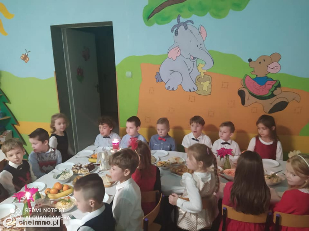 Wigilia w Niepublicznym Przedszkolu Brzdąc