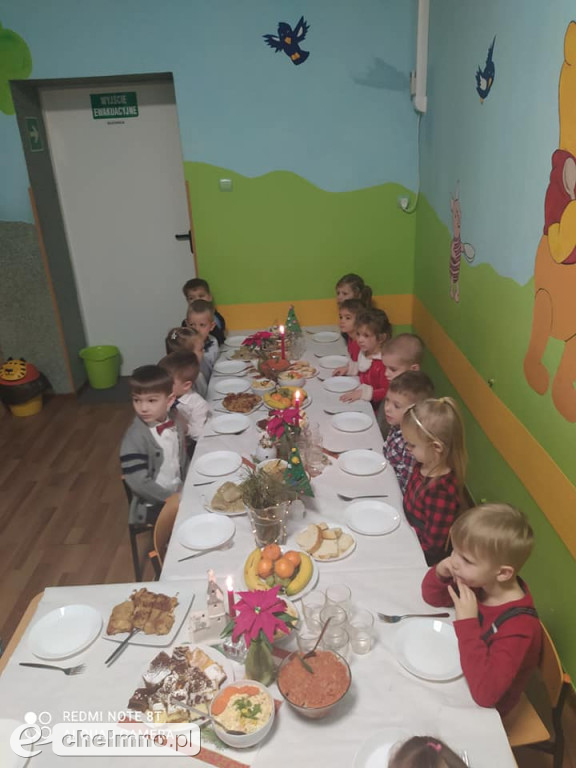 Wigilia w Niepublicznym Przedszkolu Brzdąc