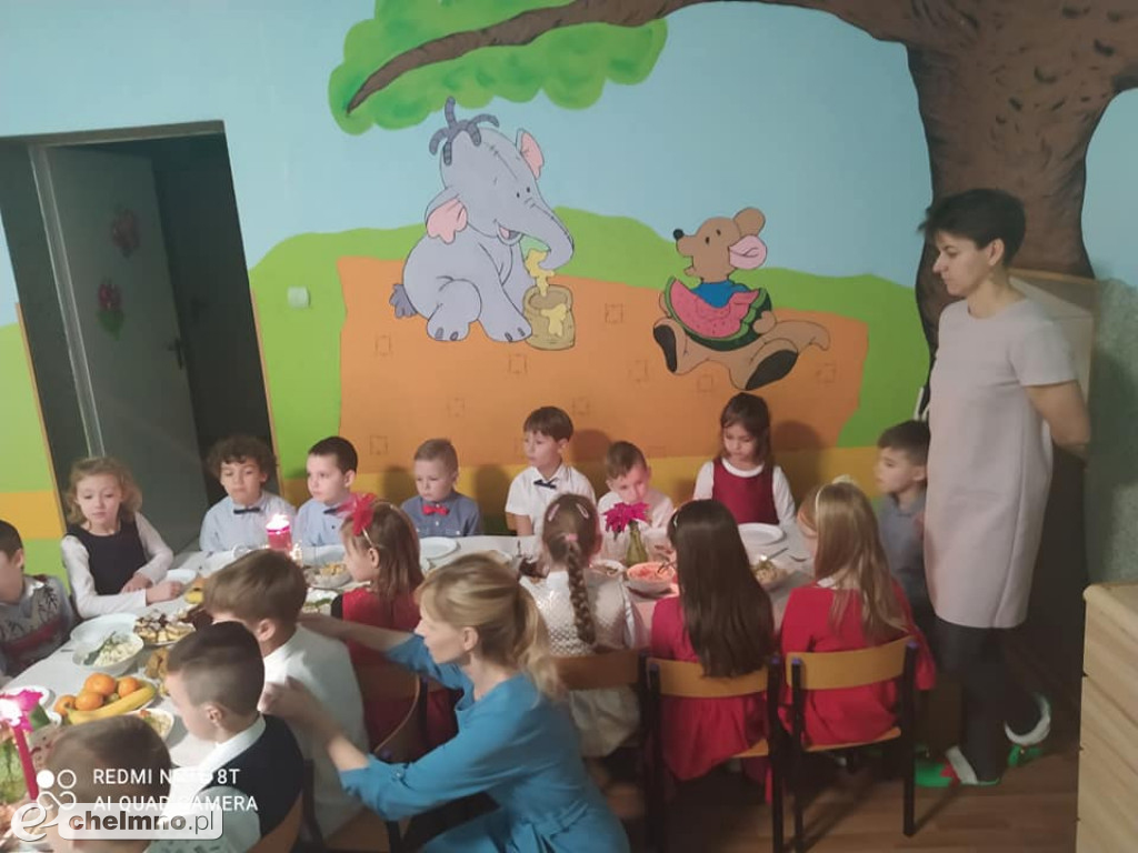 Wigilia w Niepublicznym Przedszkolu Brzdąc