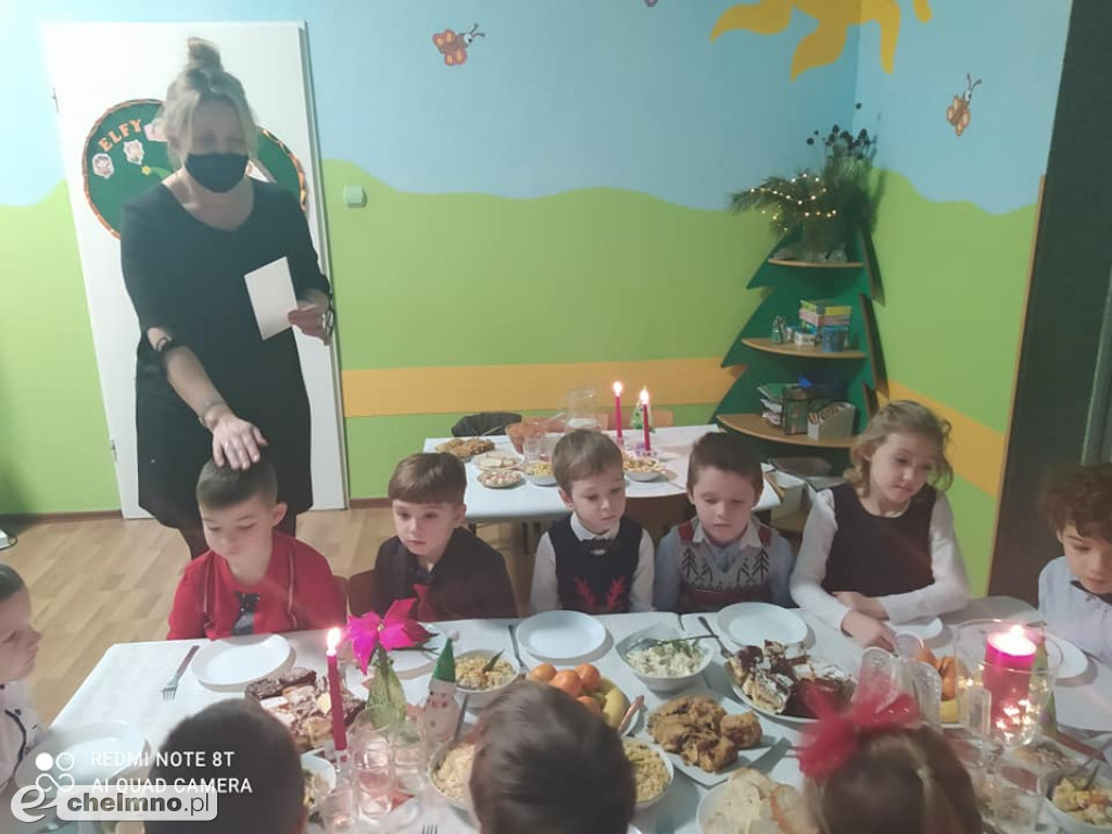 Wigilia w Niepublicznym Przedszkolu Brzdąc