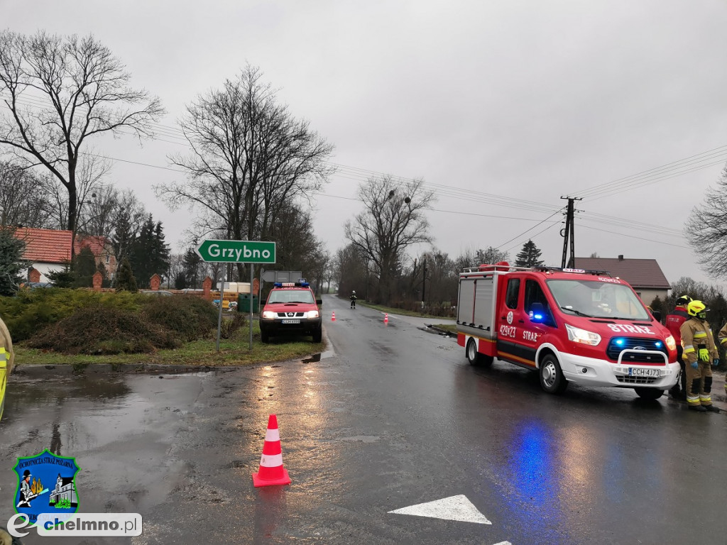 Kolizja w Trzebczu Szlacheckim