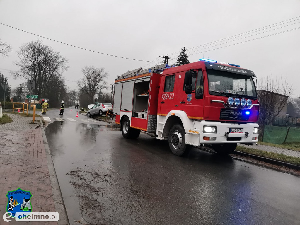 Kolizja w Trzebczu Szlacheckim