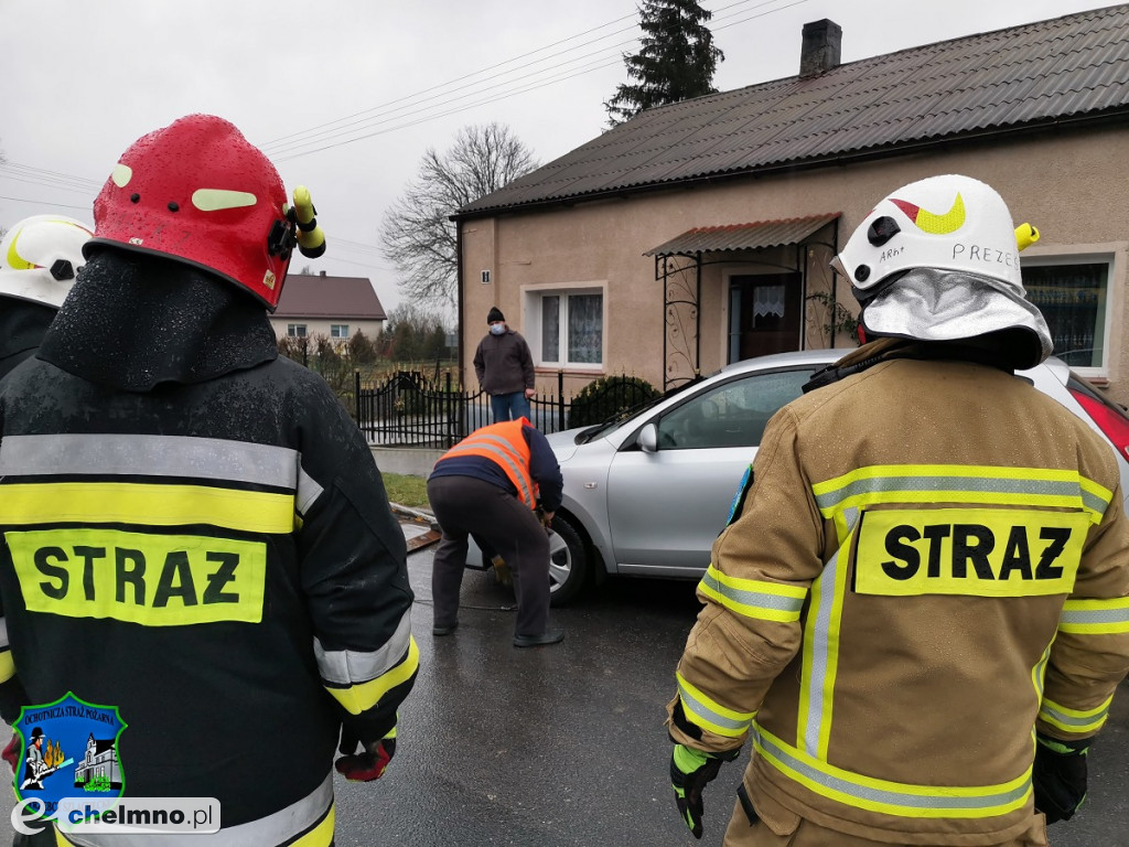 Kolizja w Trzebczu Szlacheckim