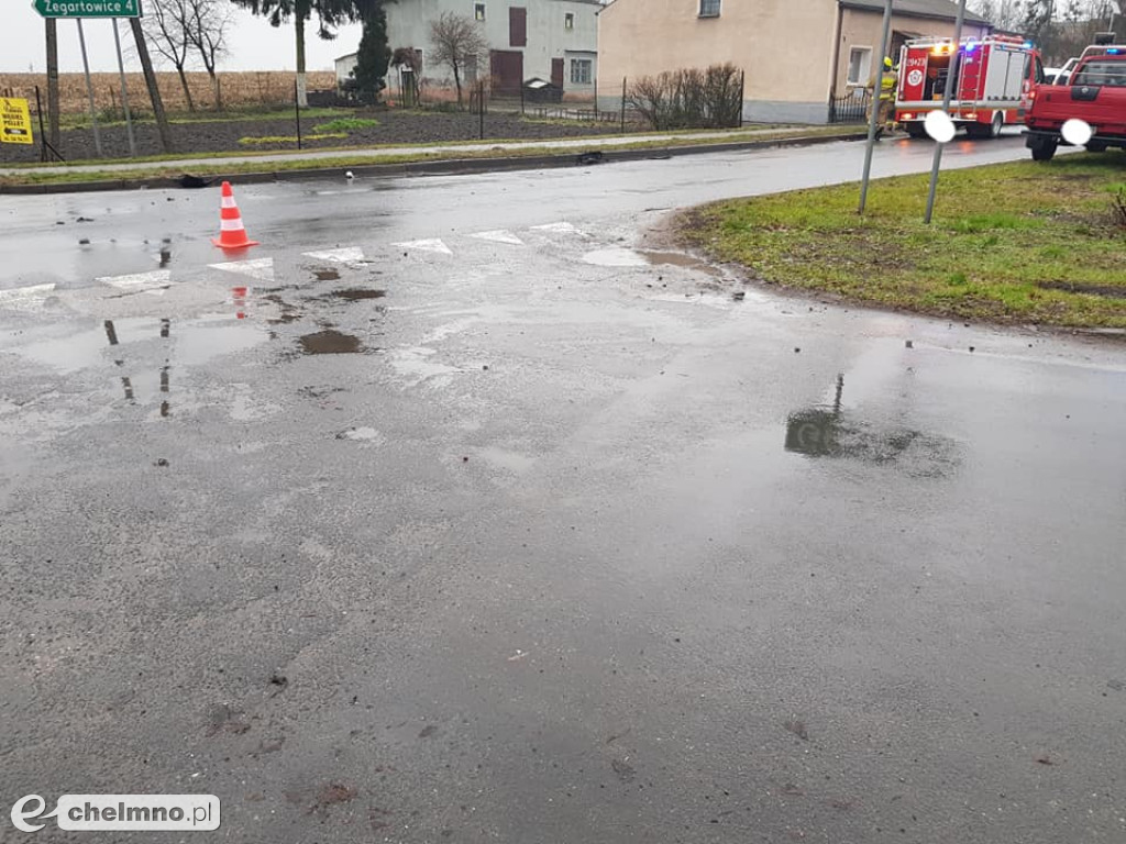 Kolizja w Trzebczu Szlacheckim