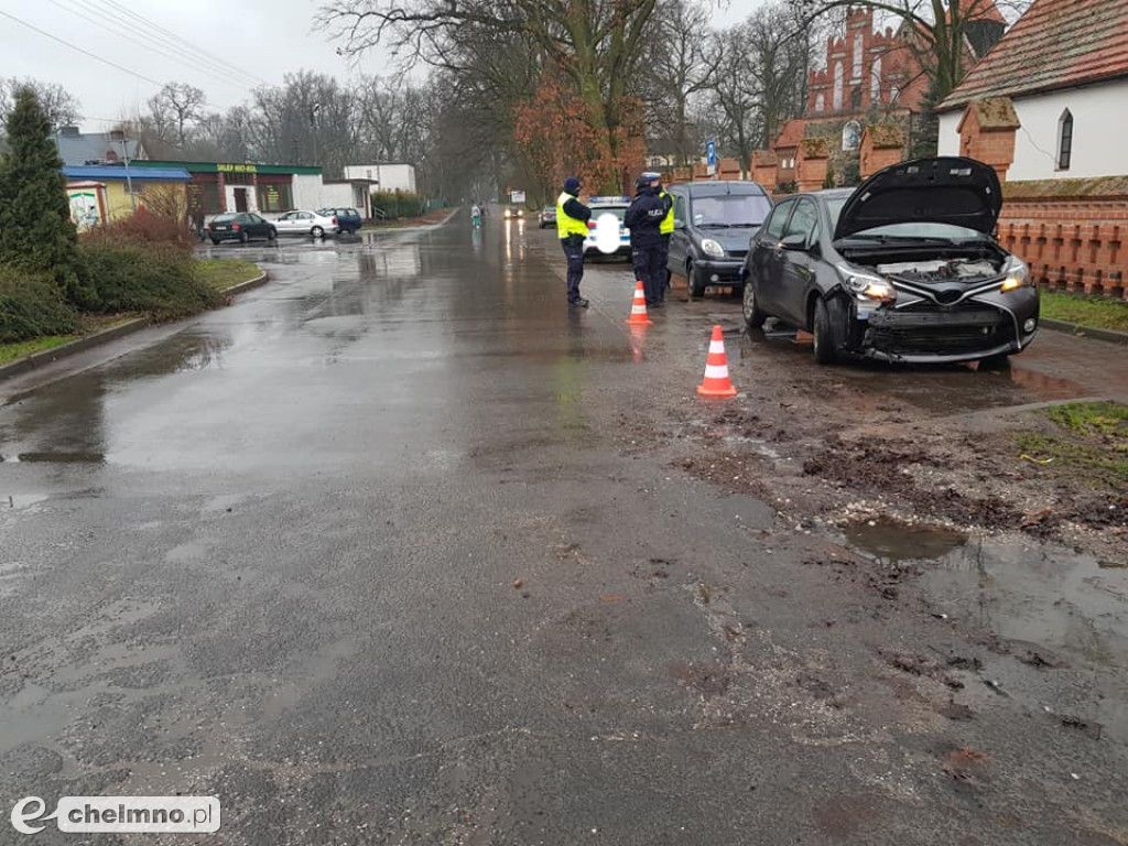 Kolizja w Trzebczu Szlacheckim
