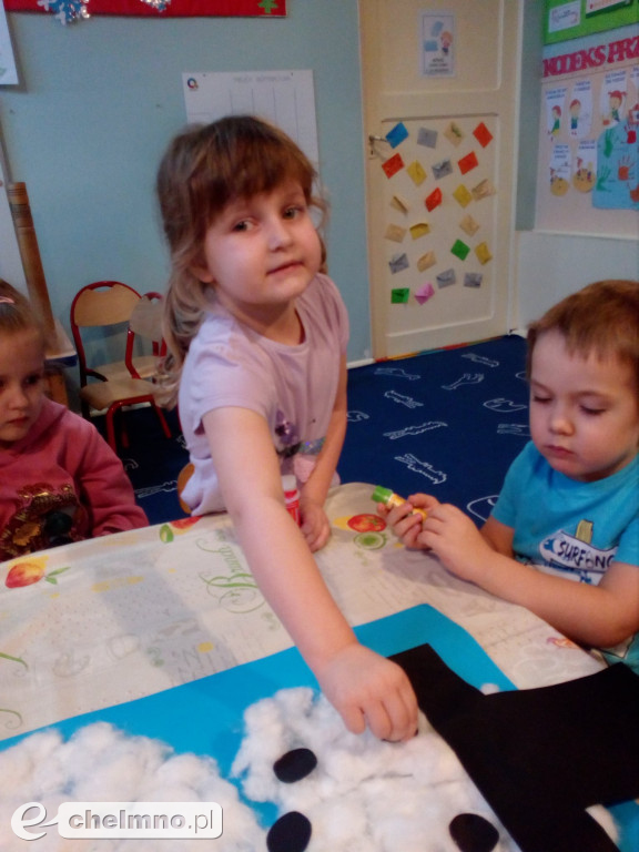 Przedszkolaki z Calineczki witają w Nowym Roku