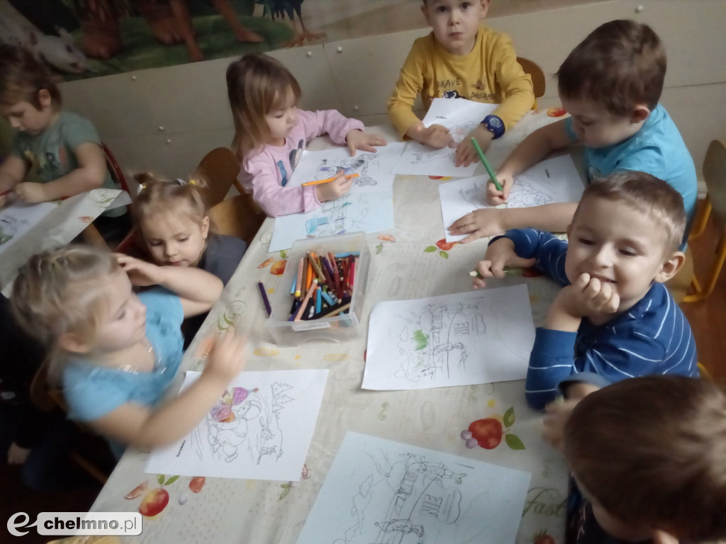 Przedszkolaki z Calineczki witają w Nowym Roku