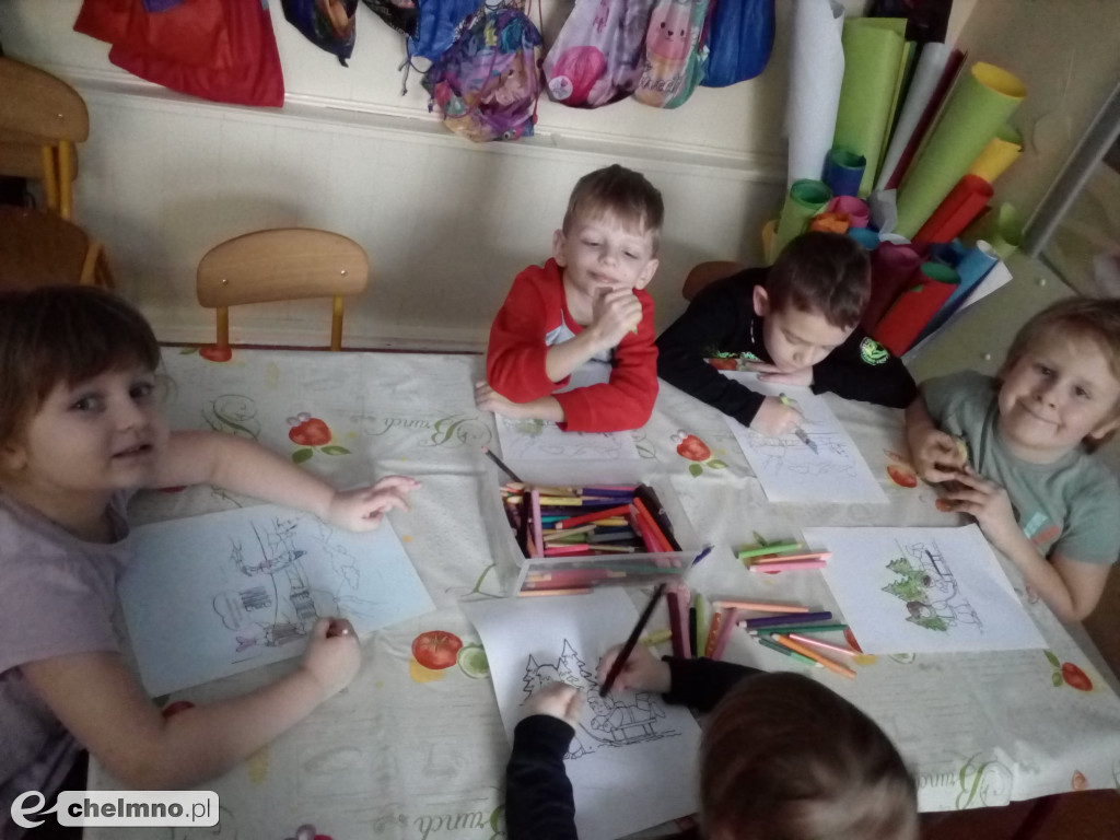 Przedszkolaki z Calineczki witają w Nowym Roku