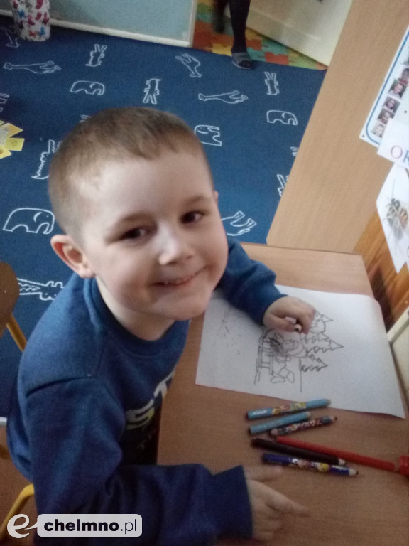 Przedszkolaki z Calineczki witają w Nowym Roku