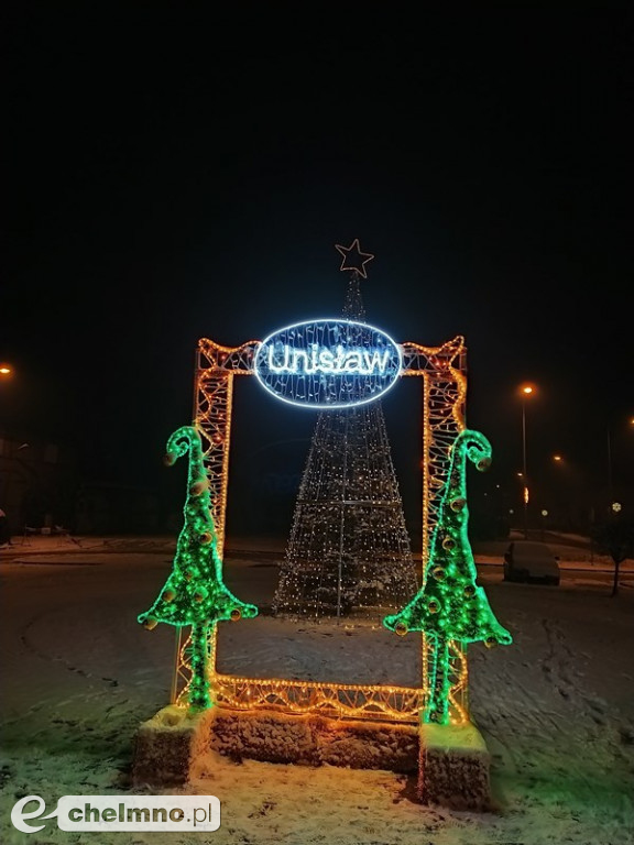 Zimowe zdjęcia gminy Unisław