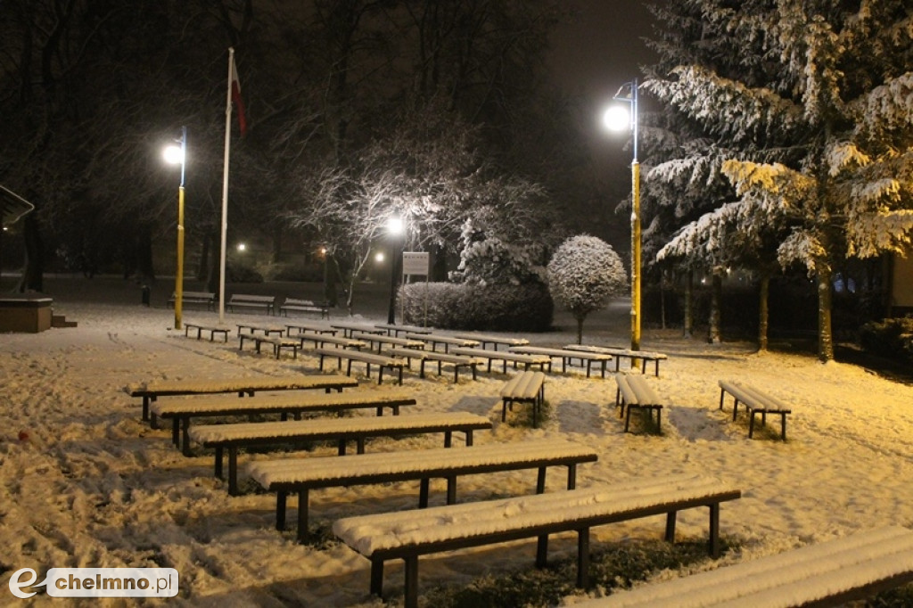 Zimowe zdjęcia gminy Unisław
