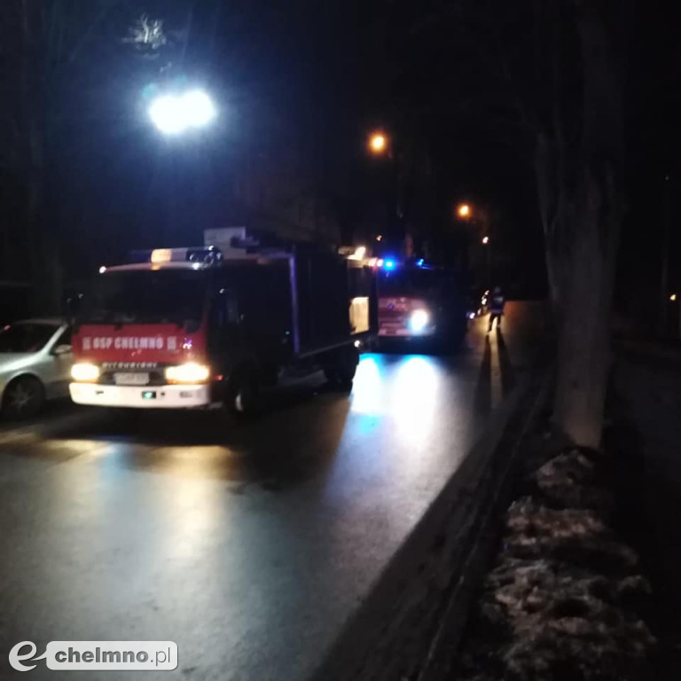 14 osób ewakuowanych z powodu pożaru mieszkania