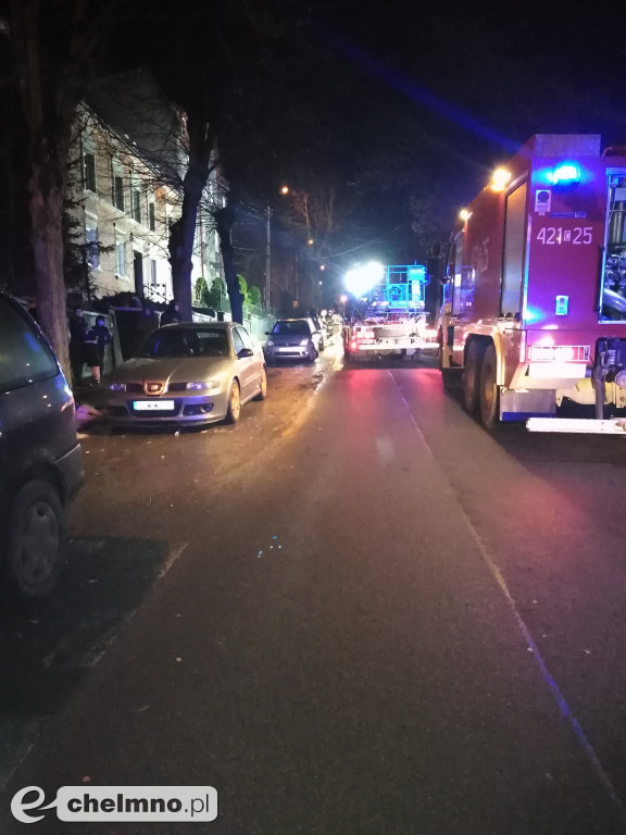 14 osób ewakuowanych z powodu pożaru mieszkania