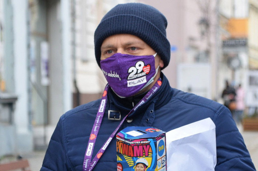 Burmistrz Chełmna wspomaga WOŚP