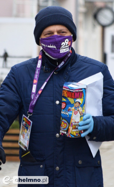 Burmistrz Chełmna wspomaga WOŚP