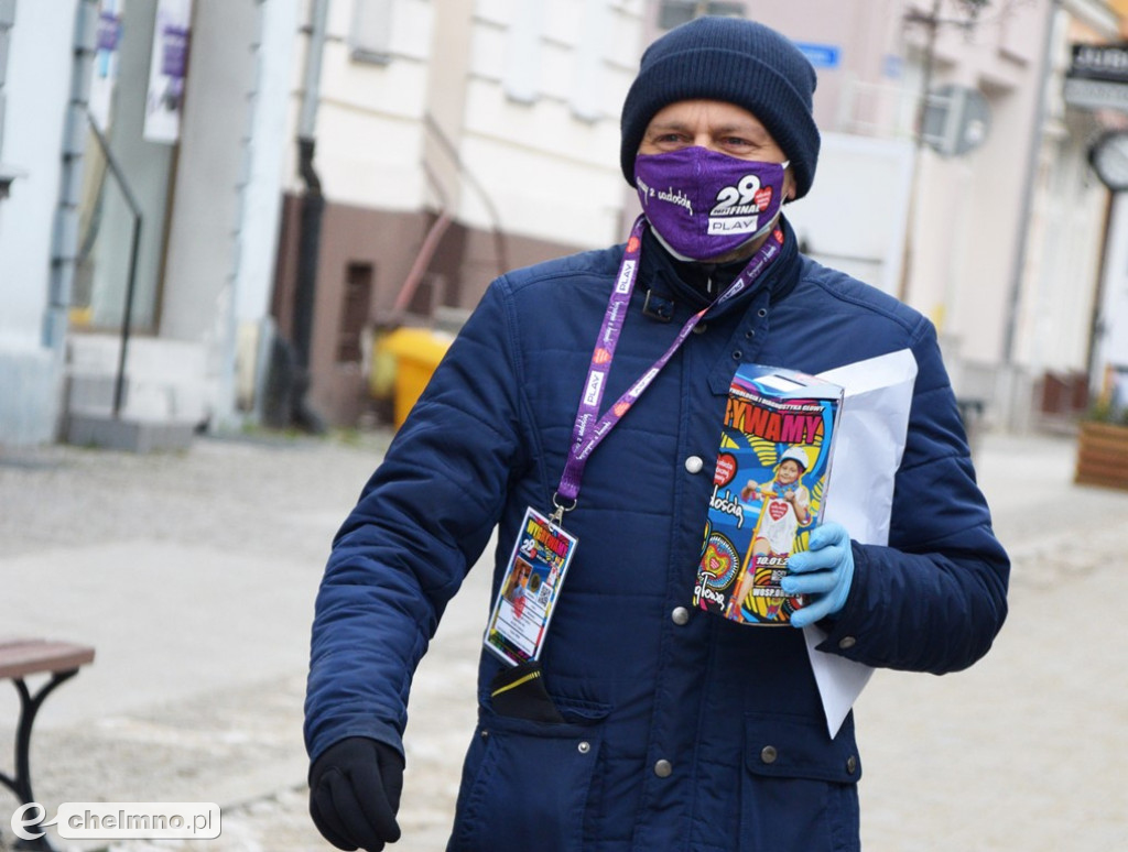 Burmistrz Chełmna wspomaga WOŚP