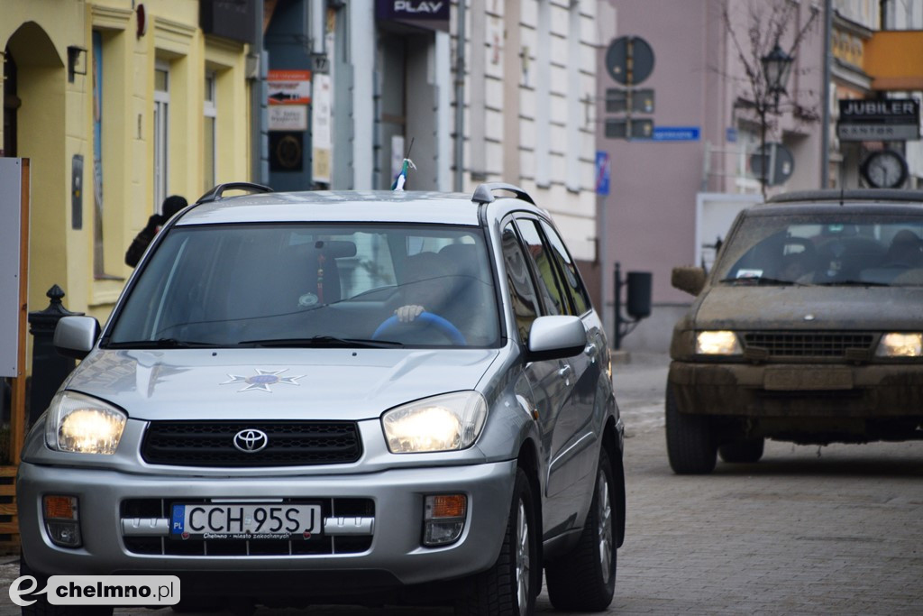 Paradą Aut rozpoczął się w Chełmnie Finał WOŚP
