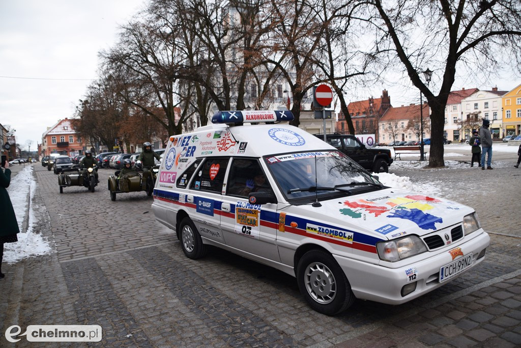 Paradą Aut rozpoczął się w Chełmnie Finał WOŚP