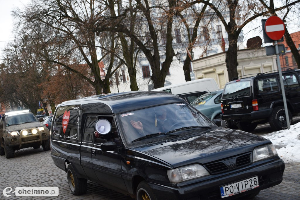 Paradą Aut rozpoczął się w Chełmnie Finał WOŚP