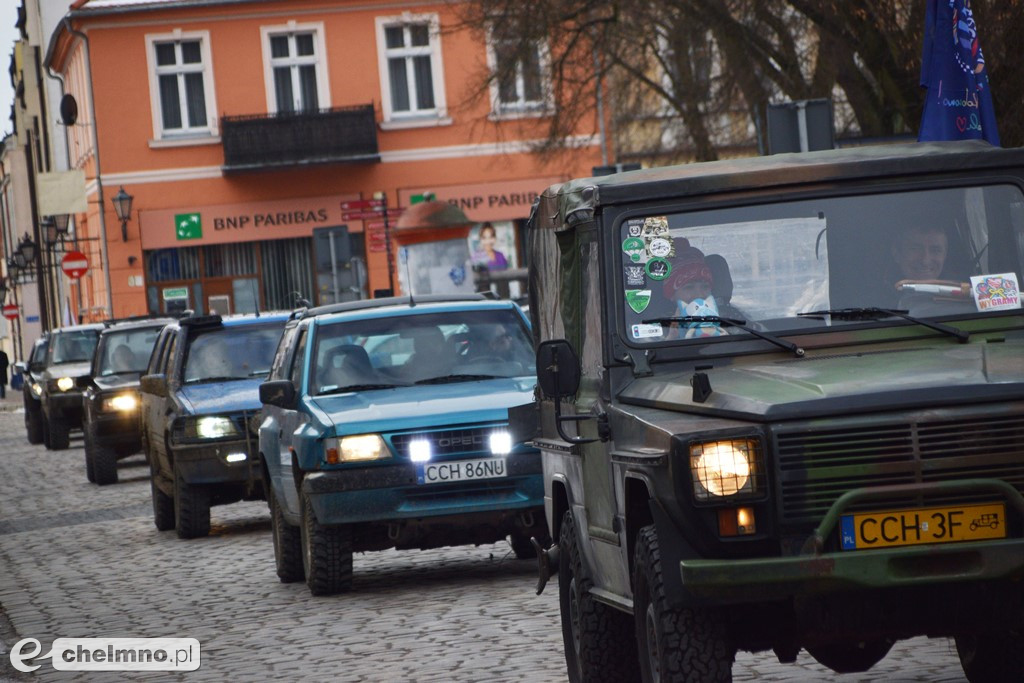 Paradą Aut rozpoczął się w Chełmnie Finał WOŚP