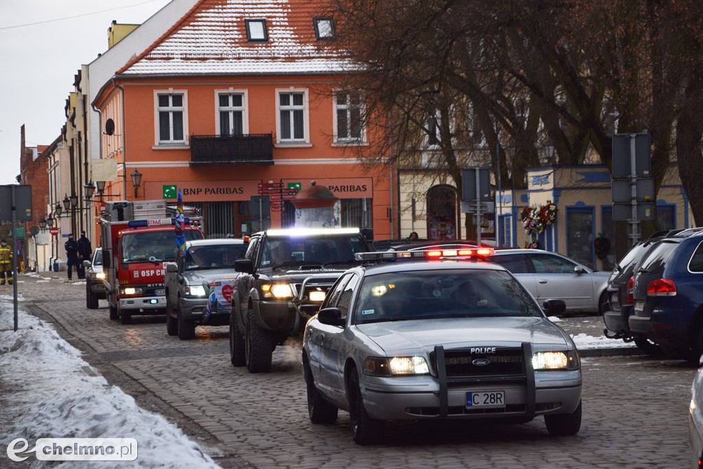 Paradą Aut rozpoczął się w Chełmnie Finał WOŚP