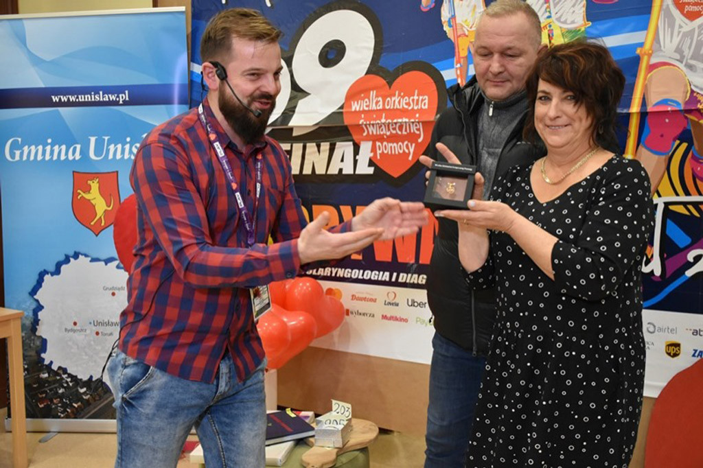 Absolutny rekord dla WOŚP w Unisławiu