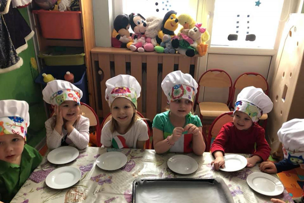 Tak obchodzono dzień pizzy w Przedszkolu Calineczka