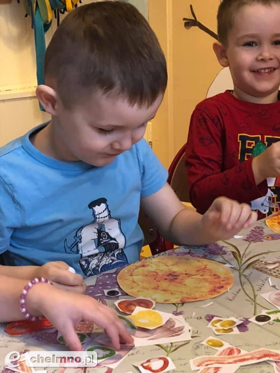 Tak obchodzono dzień pizzy w Przedszkolu Calineczka