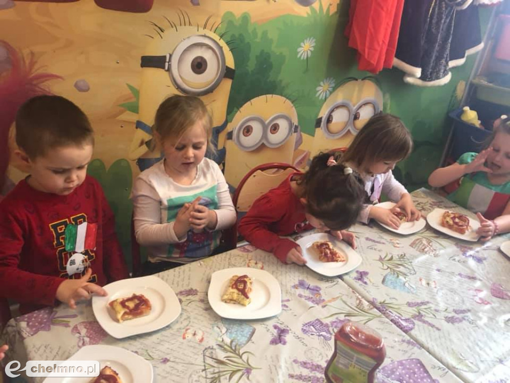 Tak obchodzono dzień pizzy w Przedszkolu Calineczka