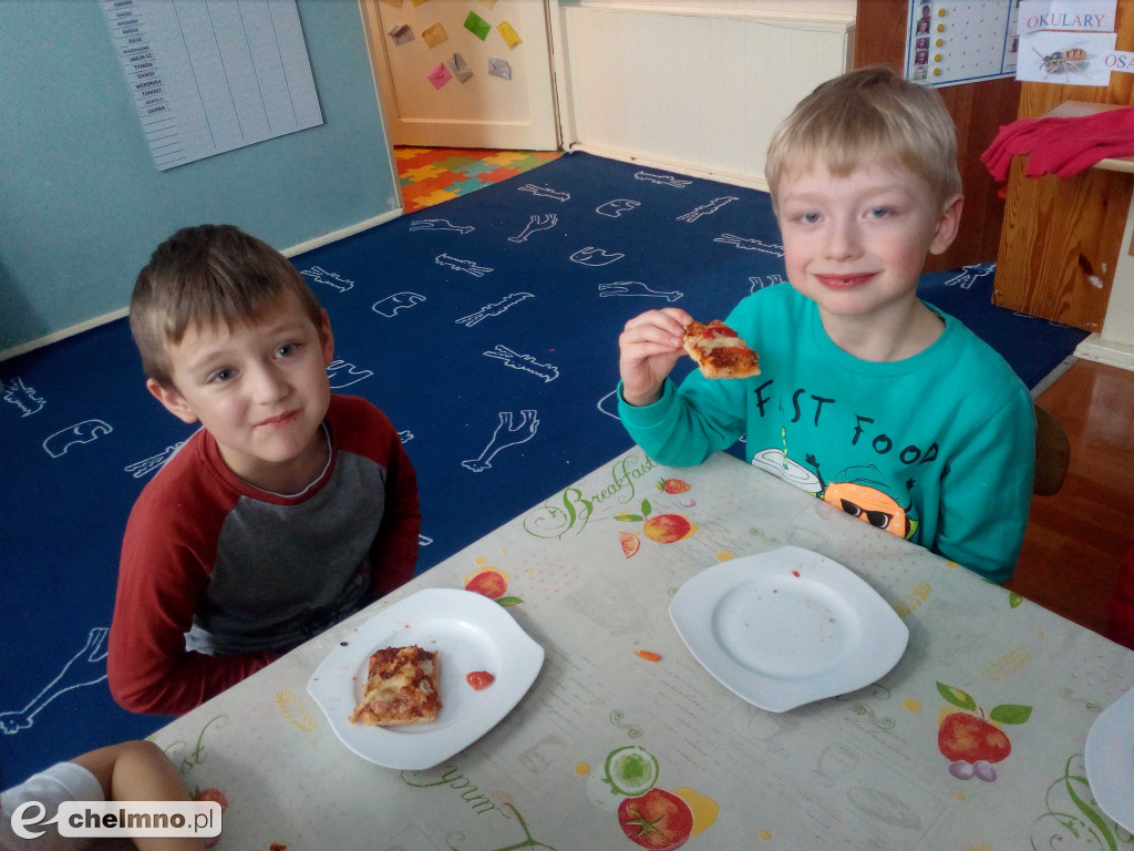 Tak obchodzono dzień pizzy w Przedszkolu Calineczka
