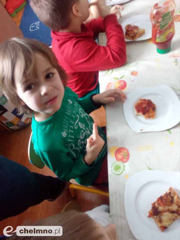 Tak obchodzono dzień pizzy w Przedszkolu Calineczka