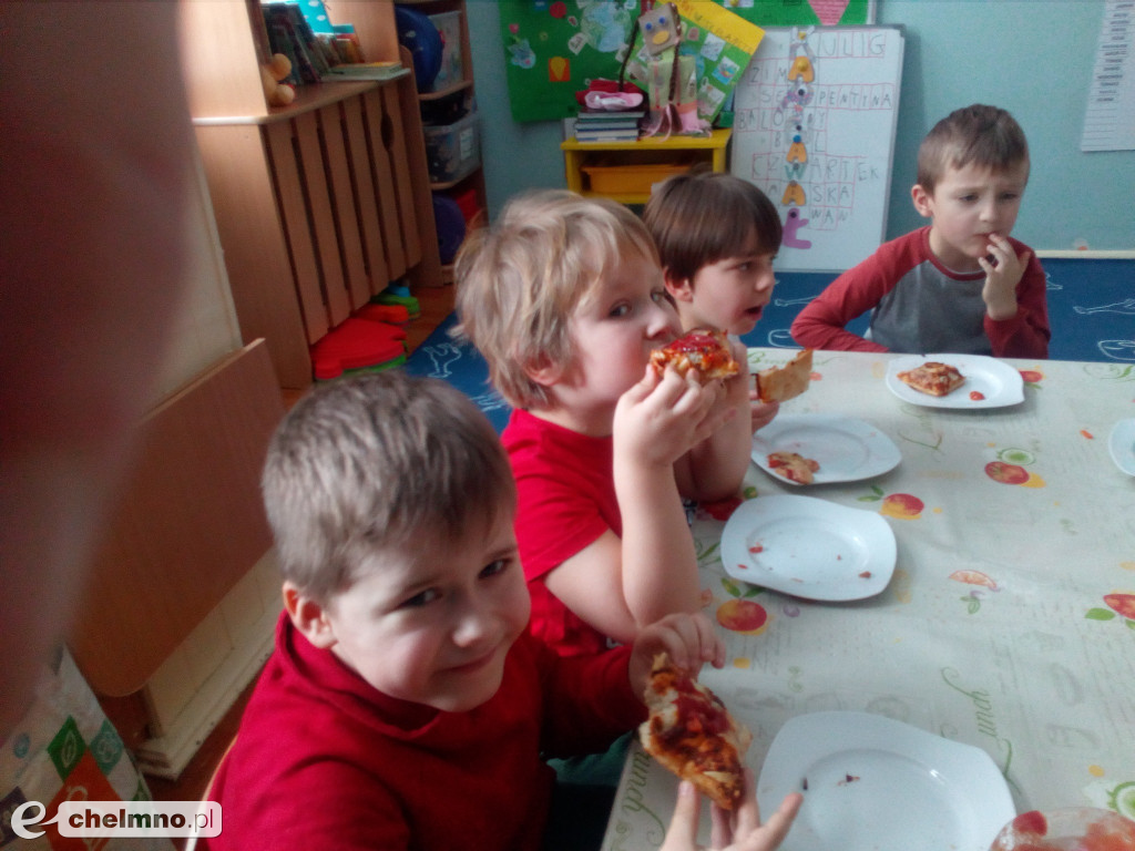 Tak obchodzono dzień pizzy w Przedszkolu Calineczka