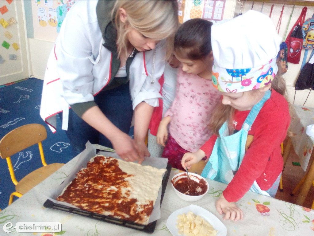 Tak obchodzono dzień pizzy w Przedszkolu Calineczka