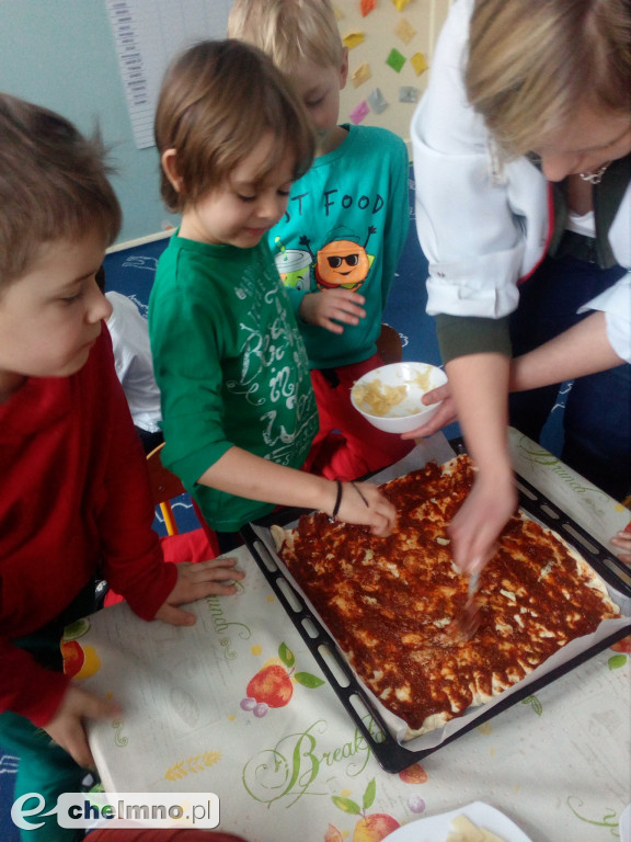 Tak obchodzono dzień pizzy w Przedszkolu Calineczka