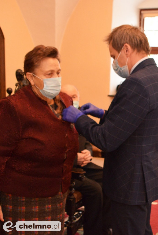 Medale Prezydenta dla trzech Par Małżeńskich