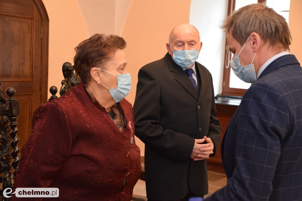 Medale Prezydenta dla trzech Par Małżeńskich