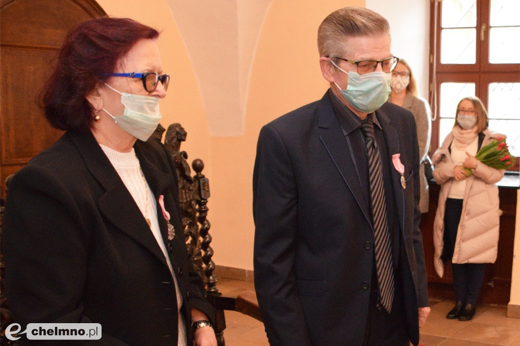 Medale Prezydenta dla trzech Par Małżeńskich