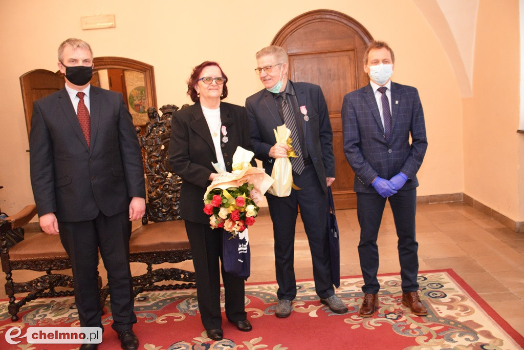 Medale Prezydenta dla trzech Par Małżeńskich