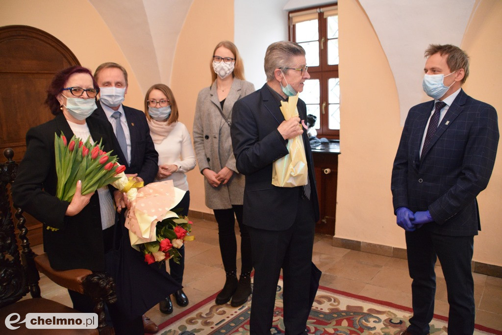 Medale Prezydenta dla trzech Par Małżeńskich